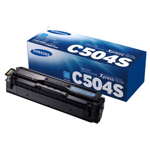 Hp S-print Toner HP do Samsung CLT-C504S | 1 800 str. | cyan