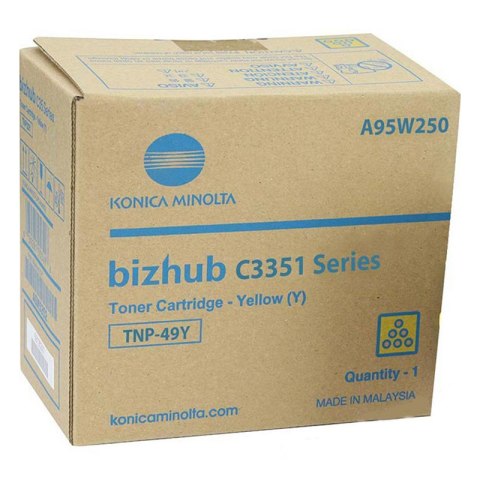 Konica Minolta Toner Konica Minolta Bizhub C3351TNP-49 YELLOW