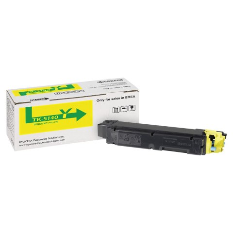 Kyocera Toner Kyocera TK-5140Y do M6030/6530, P6130 | 5 000 str. | yellow 1T02NRANL0