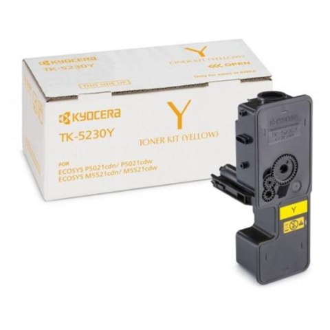 Kyocera Toner Kyocera TK-5230Y do ECOSYS M5521cdw, M5521cdn | yellow 1T02R9ANL0