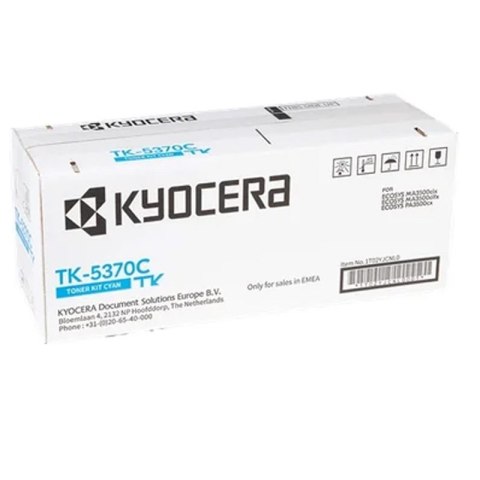 Kyocera Toner Kyocera TK-5370C do EcoSys MA3500cix/cifx | 5 000 str. | cyan