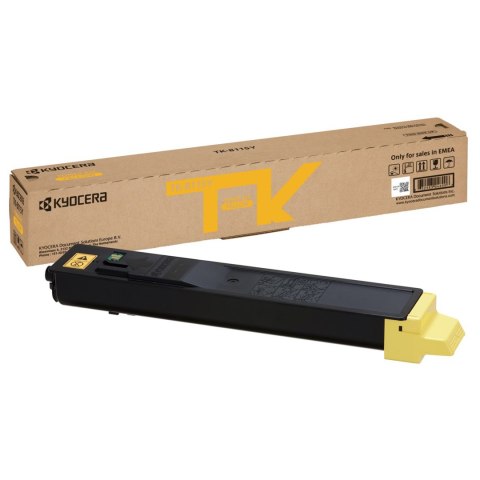 Kyocera Toner Kyocera TK-8115Y do ECOSYS M8124cidn | 6 000 str. | yellow | 1T02P3ANL0