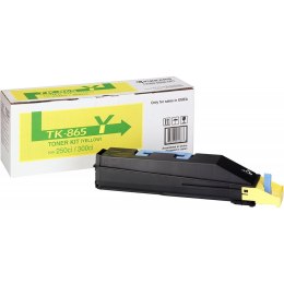 Kyocera Toner Kyocera TK-865Y do TASKalfa 250ci/300ci | 12 000 str. | yellow