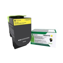 Lexmark Kaseta z tonerem Lexmark 71B2HY0 do CS/CX4/517 | zwrotny | 3 500 str. | yellow