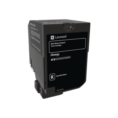 Lexmark Kaseta z tonerem Lexmark 74C20K0 do CS720/CS725 | zwrotny | 3 000 str. | black