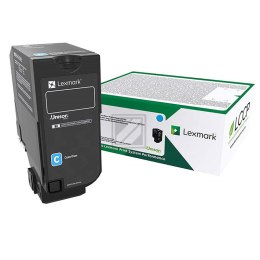 Lexmark Kaseta z tonerem Lexmark 75B20C0 do CS/CX727/CS728 | zwr | 10 000 str. | cyan
