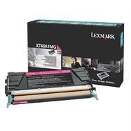 Lexmark Kaseta z tonerem Lexmark do X-746/748 | zwrotny | 7 000 str. | magenta
