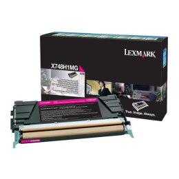 Lexmark Kaseta z tonerem Lexmark do X748 | zwrotny | 10 000 str. | magenta