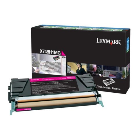 Lexmark Kaseta z tonerem Lexmark do X748 | zwrotny | 10 000 str. | magenta