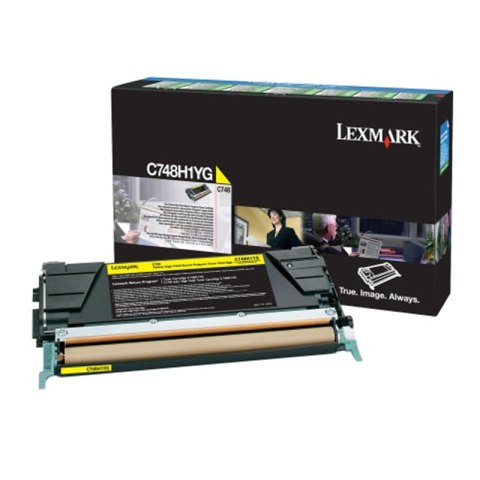 Lexmark Kaseta z tonerem Lexmark do X748 | zwrotny | 10 000 str. | yellow