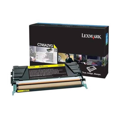 Lexmark Kaseta z tonerem Lexmark do C-746/748 | korporacyjny | 7 000 str. | YELLOW