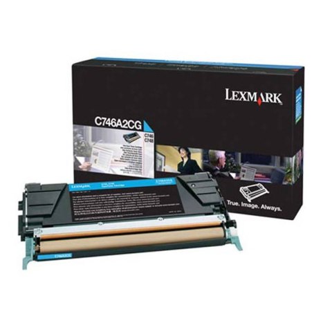 Lexmark Kaseta z tonerem Lexmark do C-746/748 | korporacyjny | 7 000 str. | cyan