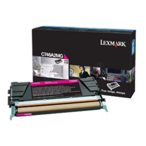 Lexmark Kaseta z tonerem Lexmark do C-746/748 | korporacyjny | 7 000 str. | magenta