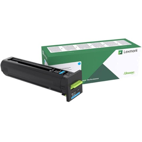 Lexmark Kaseta z tonerem Lexmark do CX825/CX860 | zwrotna | 22 000 str. | CYAN