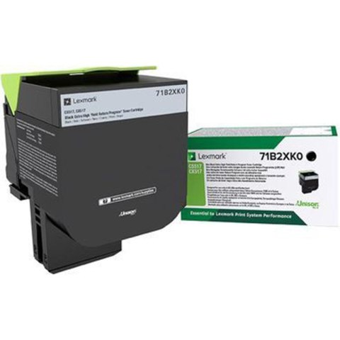 Lexmark Kaseta z tonerem Lexmark do CS517de/CX517de | zwrotna | 8 000 str.| BLACK