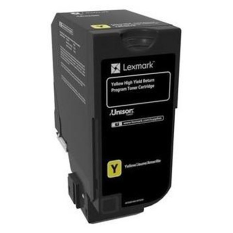 Lexmark Kaseta z tonerem Lexmark do CS725de/CS725dte | zwrotny | 12 000 str. | yellow