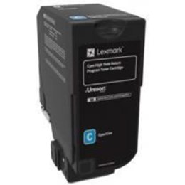 Lexmark Kaseta z tonerem Lexmark do CS725de/CS72dt | zwrotny | 12 000 str. | cyan