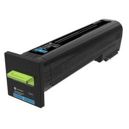 Lexmark Kaseta z tonerem Lexmark do CS820/ CX825 | zwrotna | 8 000 str. | CYAN