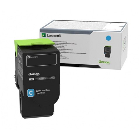 Lexmark Kaseta z tonerem Lexmark do MC2640/C2325/ C2425 | zwrotna | 1 000 str. | CYAN