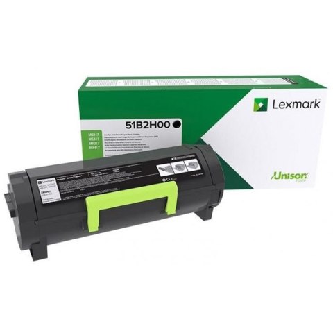 Lexmark Kaseta z tonerem Lexmark do MS/MX 417 517 617 | zwrotny | 8500 str. | black