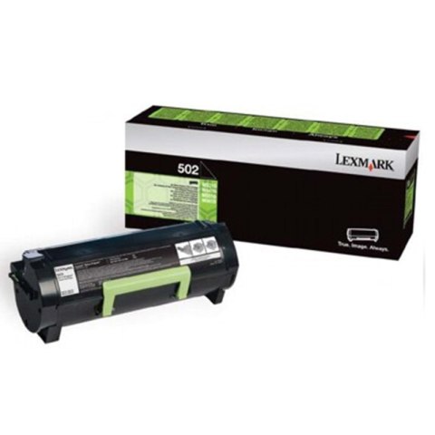 Lexmark Kaseta z tonerem Lexmark 502 do MS-310/410/610 | zwrotny | 1 500 str. | black