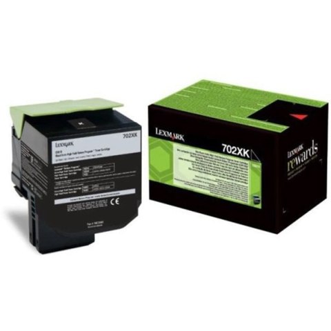 Lexmark Kaseta z tonerem Lexmark 702XK do CS-510 | zwrotny | 8 000 str. | black