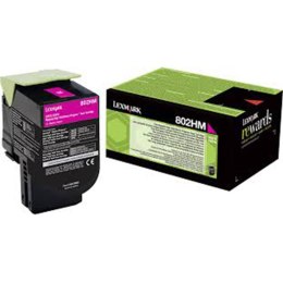 Lexmark Kaseta z tonerem Lexmark 802HM do CX-410/510 | zwrotny | 3 000 str. | magenta