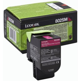 Lexmark Kaseta z tonerem Lexmark 802SM doCX-310/410/510 | zwrotny | 2 000 str.| magenta