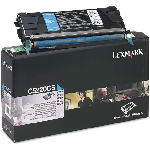 Lexmark Kaseta z tonerem Lexmark do C-522/524/530/532 | zwrotny | 3 000 str. | cyan