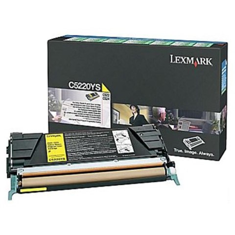 Lexmark Kaseta z tonerem Lexmark do C-522/524/530/532 | zwrotny | 3 000 str. | yellow