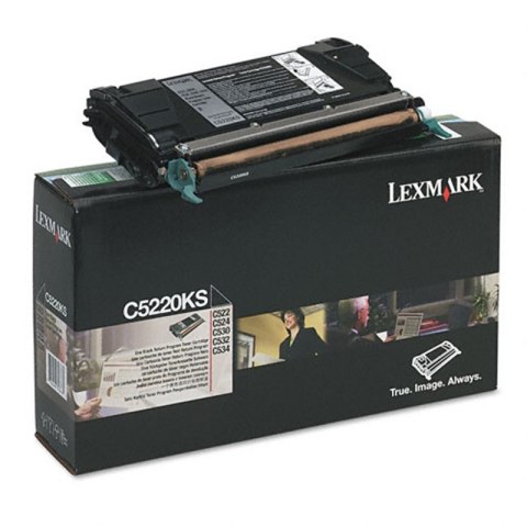 Lexmark Kaseta z tonerem Lexmark do C-522/524/530/532 | zwrotny | 4 000 str. | black