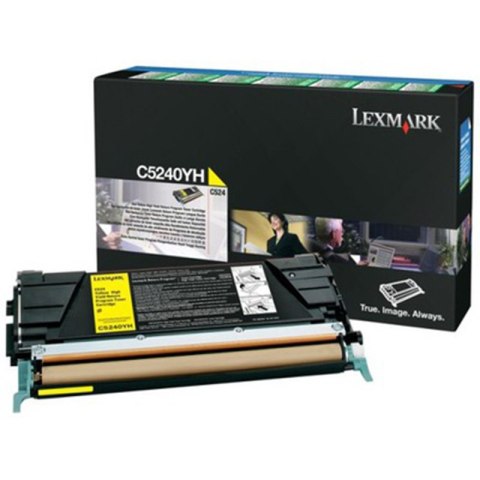 Lexmark Kaseta z tonerem Lexmark do C-524/534 | zwrotny | 5 000 str. | yellow