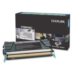Lexmark Kaseta z tonerem Lexmark do C-746/748 | zwrotny | 12 000 str. | black