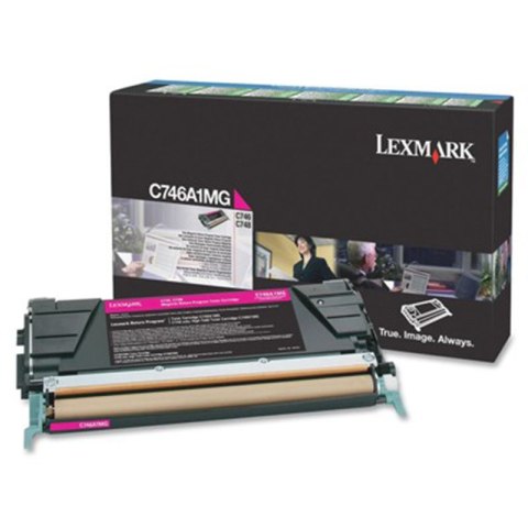 Lexmark Kaseta z tonerem Lexmark do C-746/748 | zwrotny | 7 000 str. | magenta