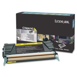 Lexmark Kaseta z tonerem Lexmark do C-746/748 | zwrotny | 7 000 str. | yellow