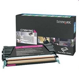 Lexmark Kaseta z tonerem Lexmark do C736 | zwrotny | 10 000 str. | magenta
