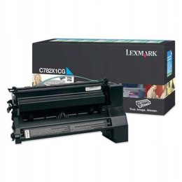 Lexmark Kaseta z tonerem Lexmark do C782 | zwrotny | 15 000 str. | cyan