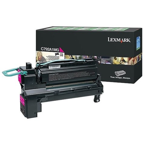 Lexmark Kaseta z tonerem Lexmark do C792, X792 | zwrotny | 6 000 str. | magenta