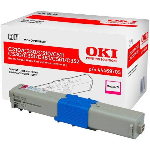 Oki Toner Oki do C310/330/510/511/530/351/361/561/352/361/362 | 2 000 str. | magenta