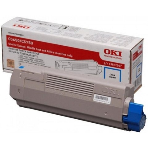 Oki Toner Oki do C5650/5750 | 2 000 str. | cyan
