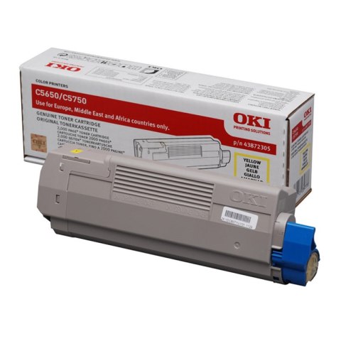 Oki Toner Oki do C5650/5750 | 2 000 str. | yellow