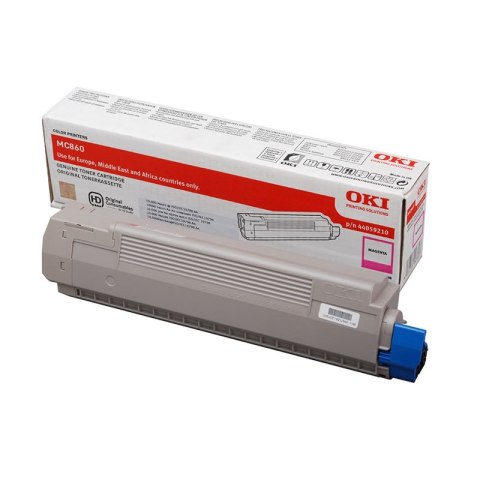 Oki Toner Oki do MC860 | 10 000 str. | magenta