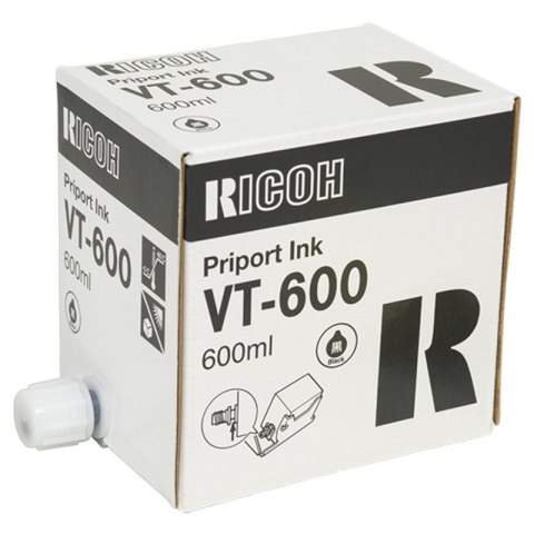 Ricoh Tusz Ricoh VT600 do VT 830/950/1730/1800/2105/2200/2250/2300 | 600ml | black