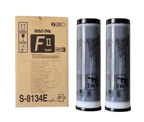 Riso Farba Riso HD FII type E MF9350/MH9350/MZ1070/MZ970 | 2x1000ml | black