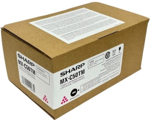 Sharp Toner Sharp do MXC50TC | 13 000 str. | magenta