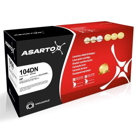 Asarto Bęben Asarto do HP 104DN | W1104A | 20000 str. | black