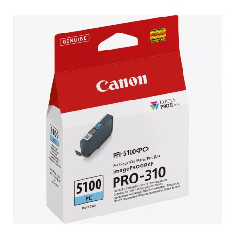 Canon Tusz Canon PFI-5100 PC | 14,4ml | photo cyan