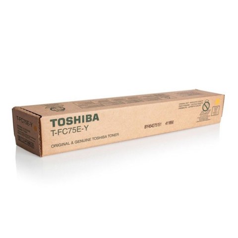 Toshiba Toner Toshiba T-FC75E-Y do e-Studio 5560/6570/6560 | 35 400 str. | yellow