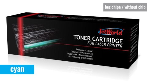 Toner JetWorld zamiennik HP 415X W2031X LaserJet Color Pro M454, M479 6K Cyan (toner bez chipa - należy przełożyć z kasety OEM  JetWorld