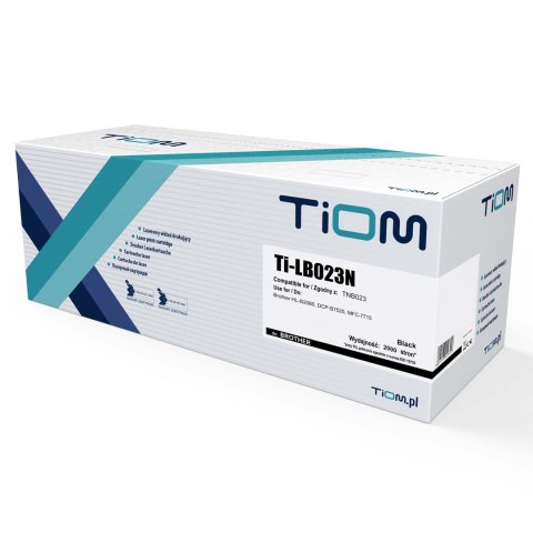 Toner Tiom do Brother 023N | TNB023 | 2000 str. | black Tiom